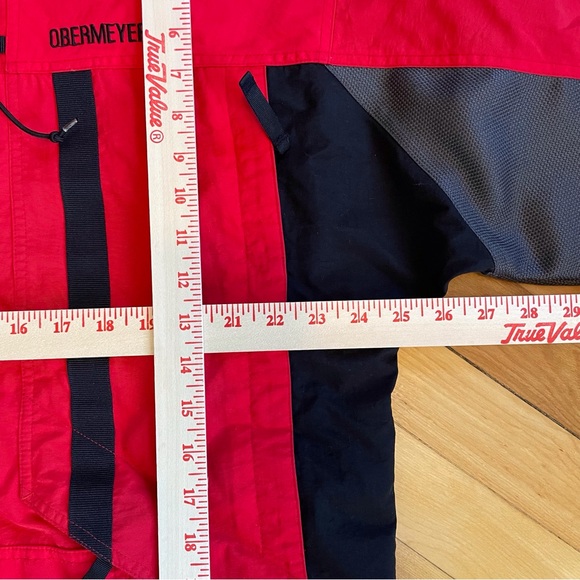 OBERMEYER Vintage Anorak Jacket 1/2 Zip Ski Snowboard Utility Windbreaker - Picture 15 of 16